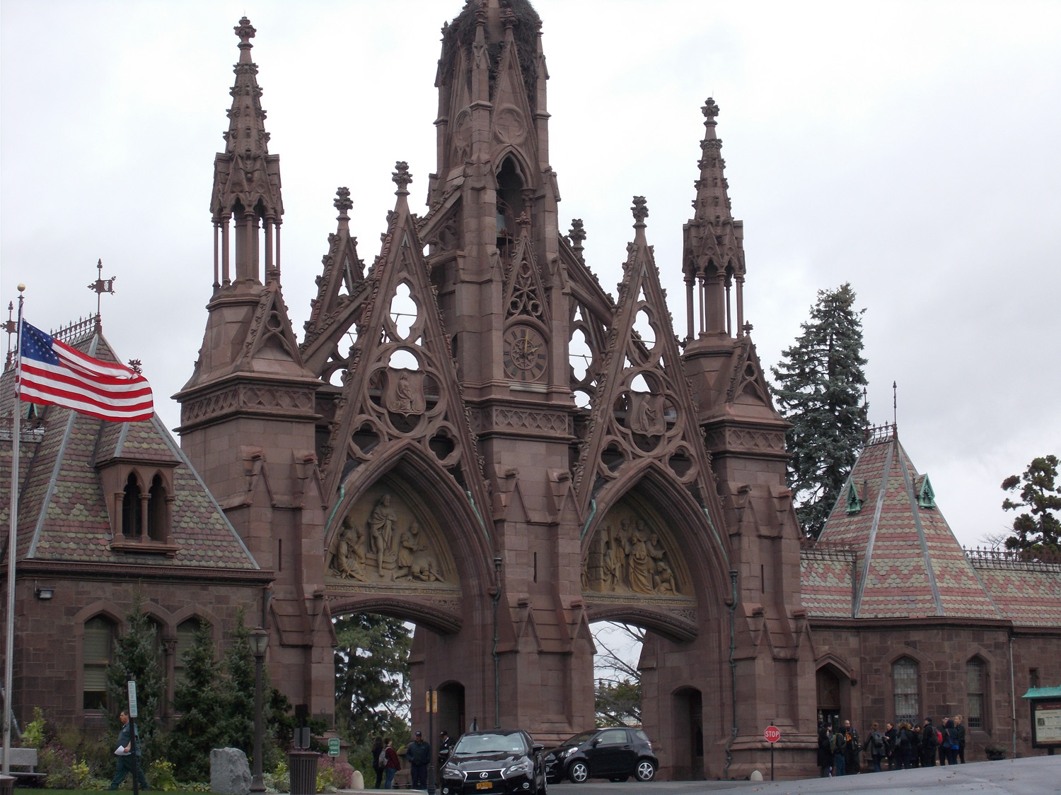 Event Catering at Greenwood Cemetary in Brooklyn