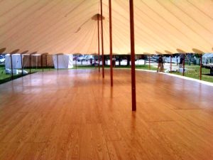 hardwood-floor-under-tent