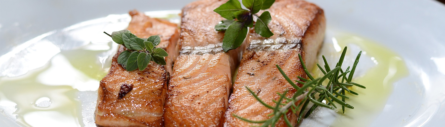 Salmon Served by Chez Vous