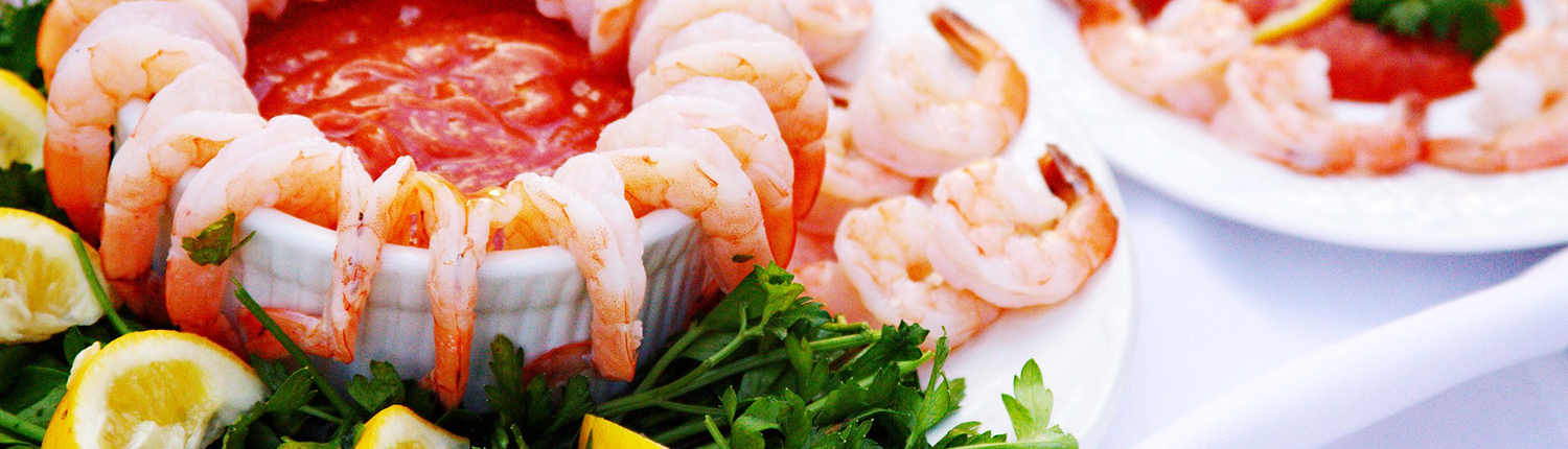 Cocktail Shrimp Served by Chez Vous Caterers